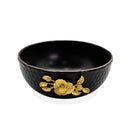Black and Gold Fruit Bowl