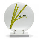 Eastern Bamboo with Fowls Display Decoration