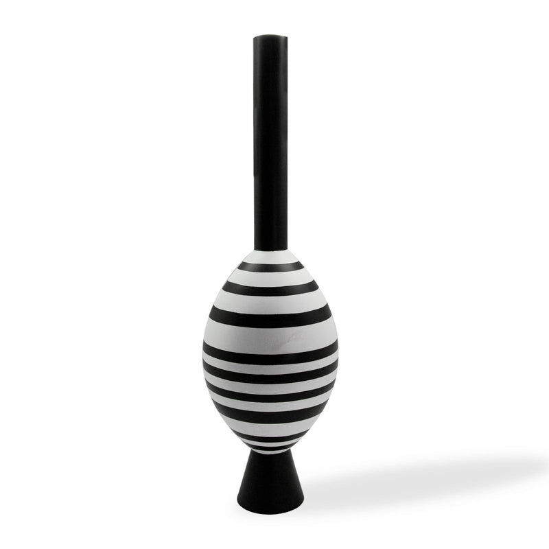 Monochrome Tall Modern Vase