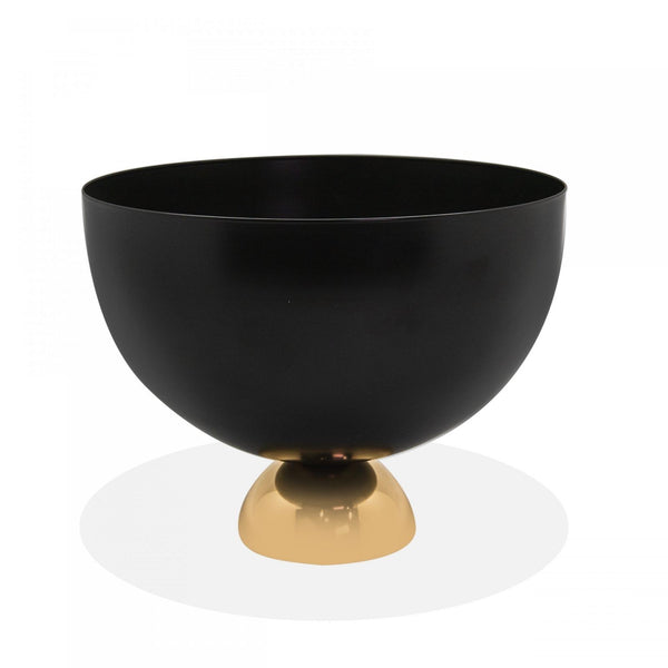 Massive Bowl with Miniature Golden Base
