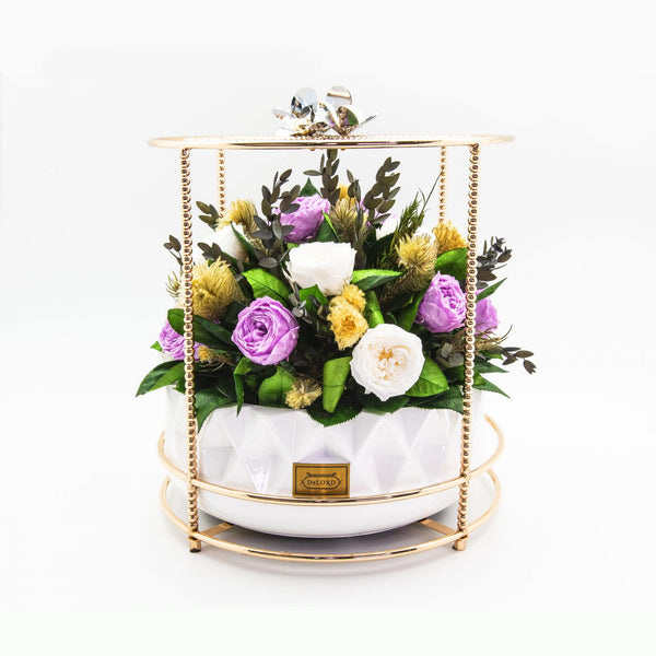 Stylish Cylinder Bouquet Vase
