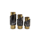 Middle Brown Marble Vase