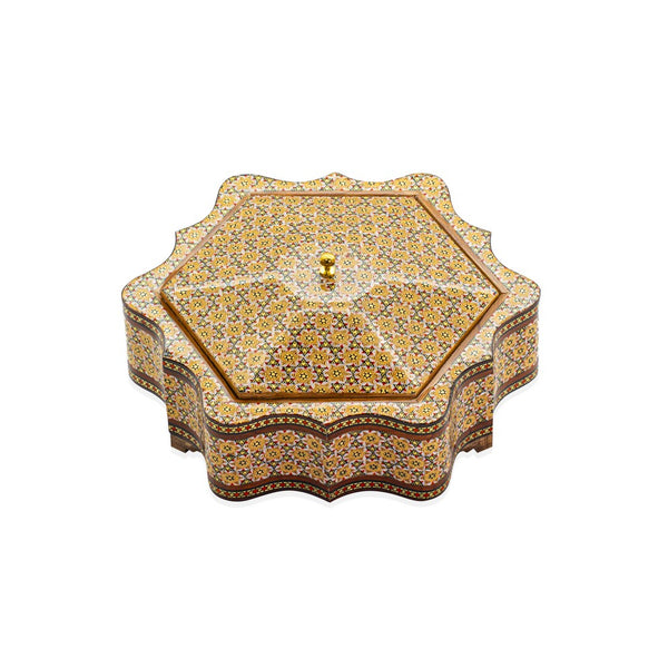 Flowery Wooden Box