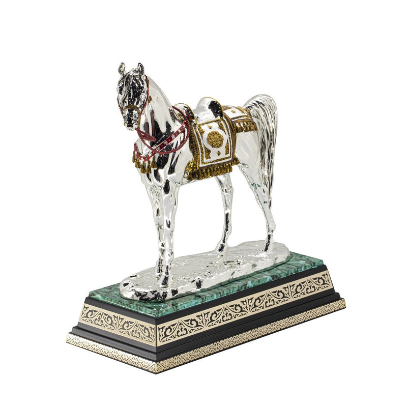 Silver Plated Arab Horse