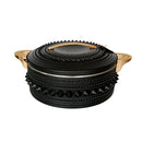 Black & Gold Studded Hot Pot