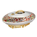 Rainbow Oval Hot Pot