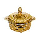 Gem-Inlaid Gold Hot Pot