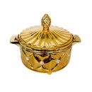 Gem-Inlaid Gold Hot Pot