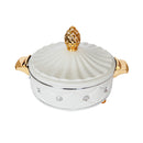 Gem-Inlaid White Hot Pot