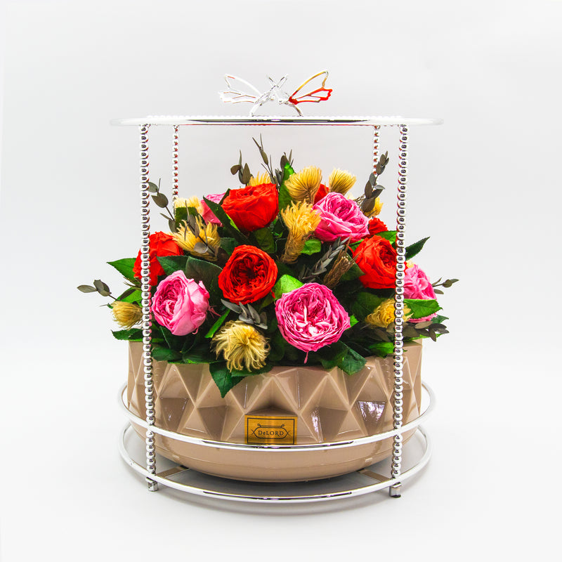 Stylish Cylinder Bouquet Vase