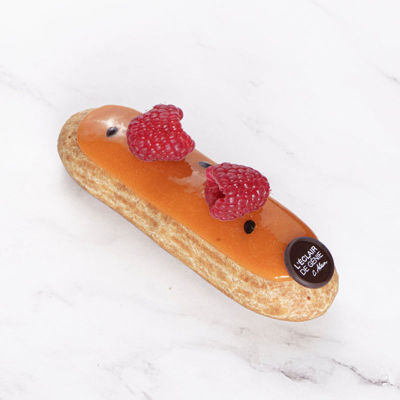Passion and Raspberry Éclair