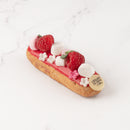 Raspberry Rose Marshmallow Éclair