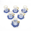 Tea Cups Blue