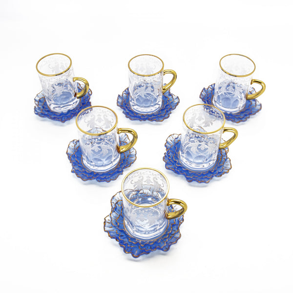 Tea Cups Blue