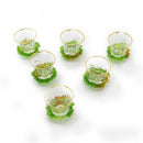 Ghawa Cups Green and Amber