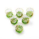 Ghawa Cups Green and Amber