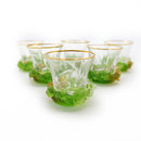 Ghawa Cups Green and Amber