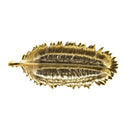 Gold Leaf Ceramic Plate