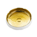 White Ceramic Plate Vase