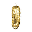 Gold Leaf Ceramic Plate