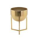 Gold Flower Planter