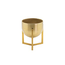 Gold Flower Planter