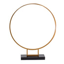 Decorative Gold Vase with Stand