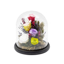 Freestyle Preserved Flowers in Glass Dome