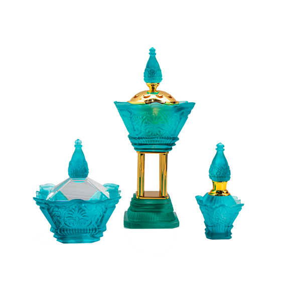 Sharp Design Bukhoor Crystal Set