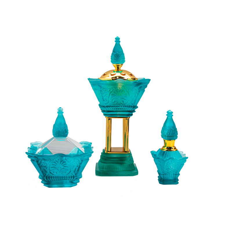 Sharp Design Bukhoor Crystal Set