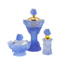 Floral Design Bukhoor Crystal Set